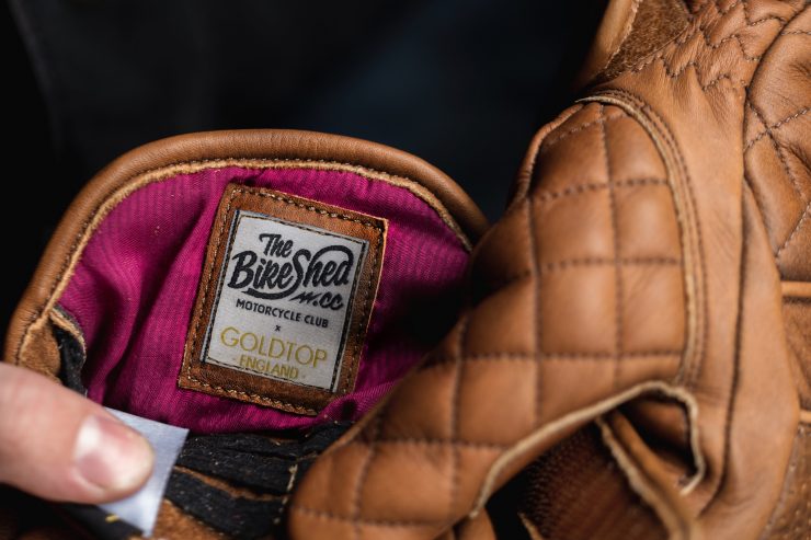 BSMC x Goldtop Motorcycle Gloves 3