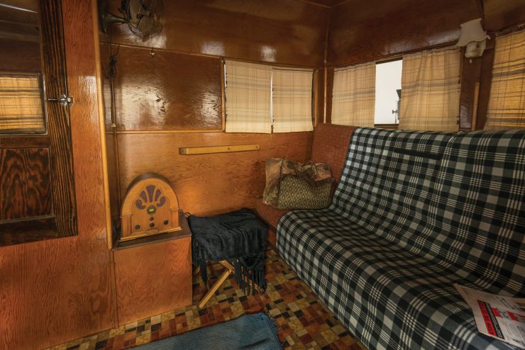 Covered Wagon Company Camping Trailer Interior 2