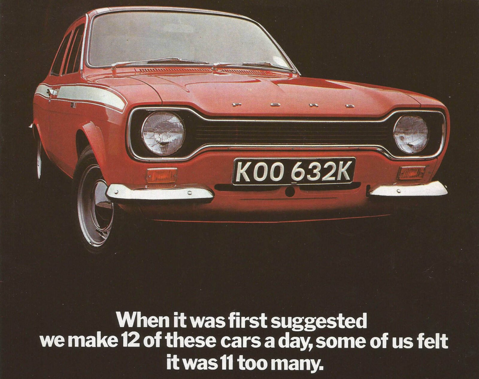 Ford Escort Mk 1 Ad