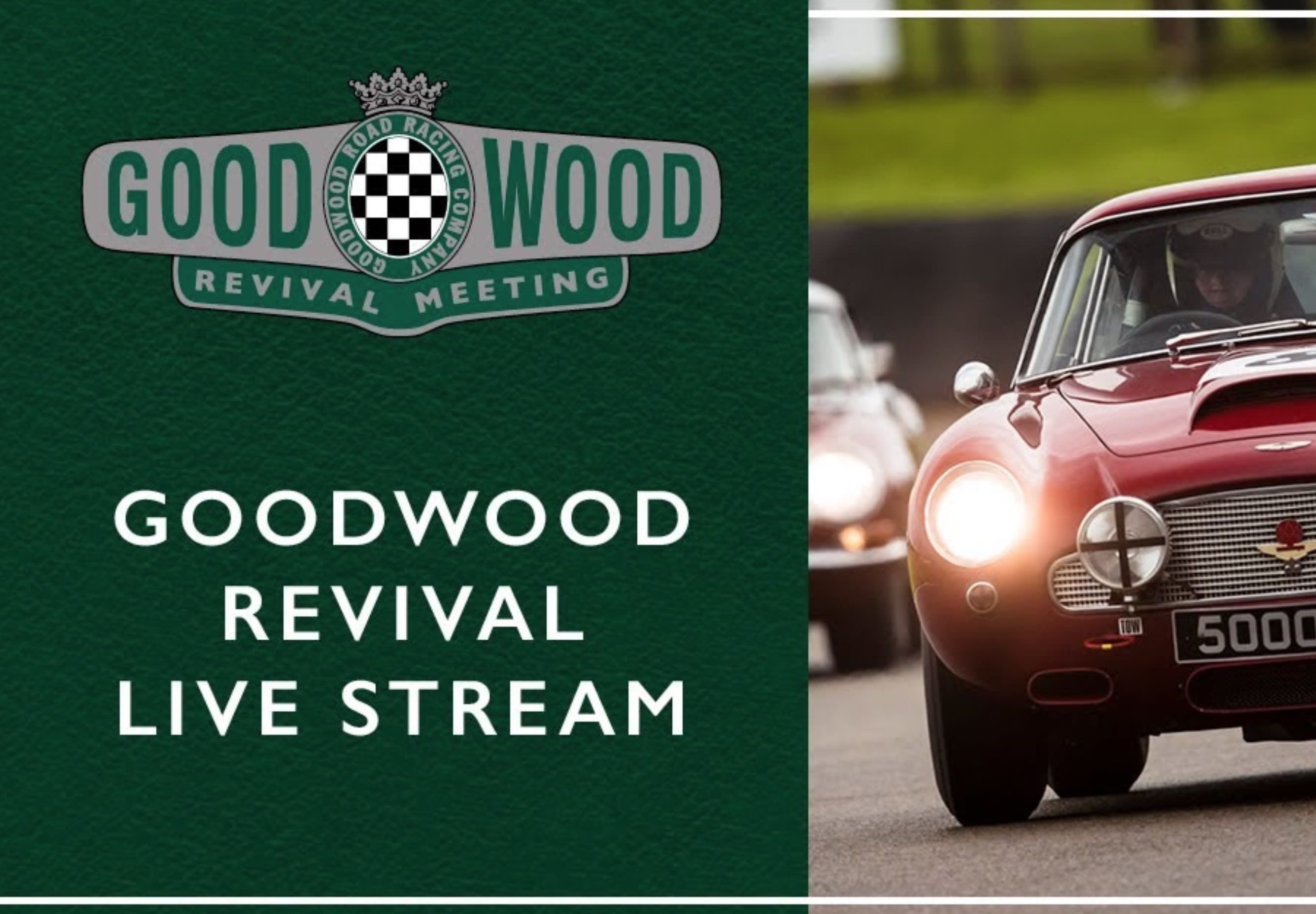 Goodwood Revival Free Live Stream 2018