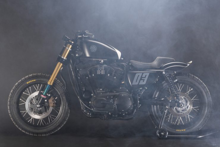 Harley-Davidson Flat Street Tracker Left Side