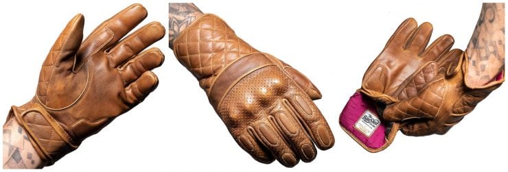 Leather Motorcycle Gloves