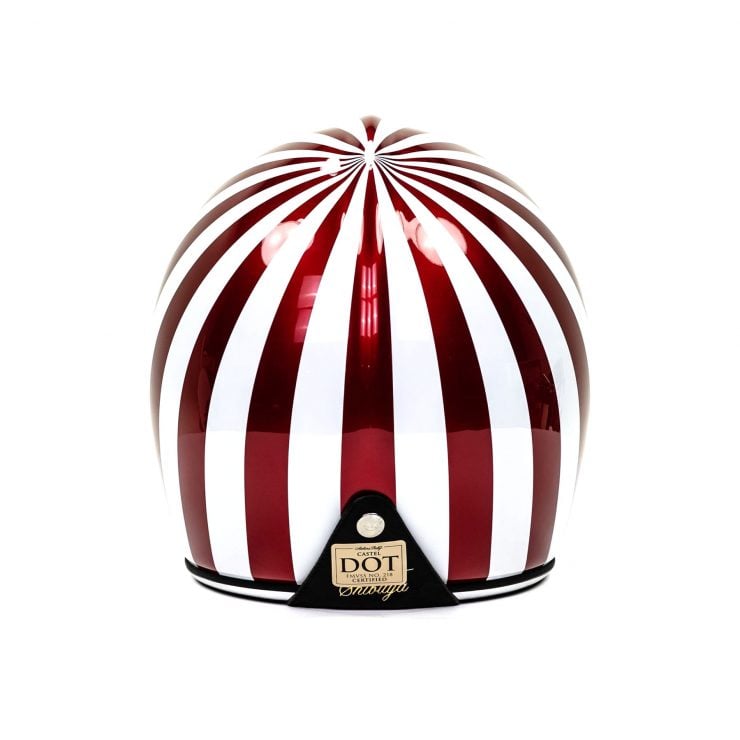 Ruby Castel Shibuya Helmet Back