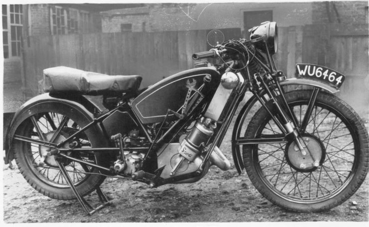 Scott Flying Squirrel Vintage Motorcycle