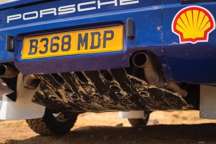 Porsche 959 Paris-Dakar Exhaust