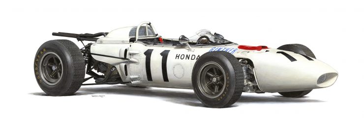 1967 Honda RA272 Formula 1 Car