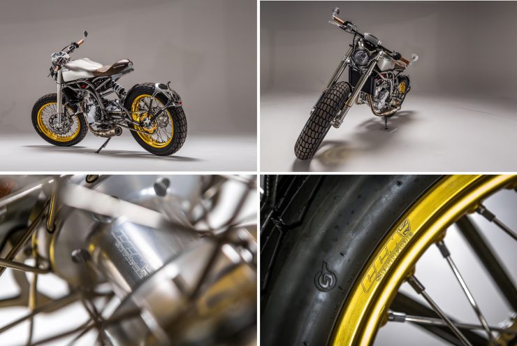 CCM Spitfire Motorcycle Collage