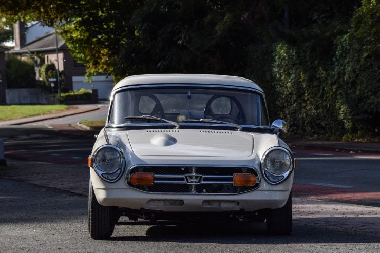 Honda S800 Racing Car Front