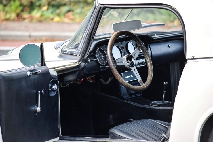 Honda S800 Racing Car Interior