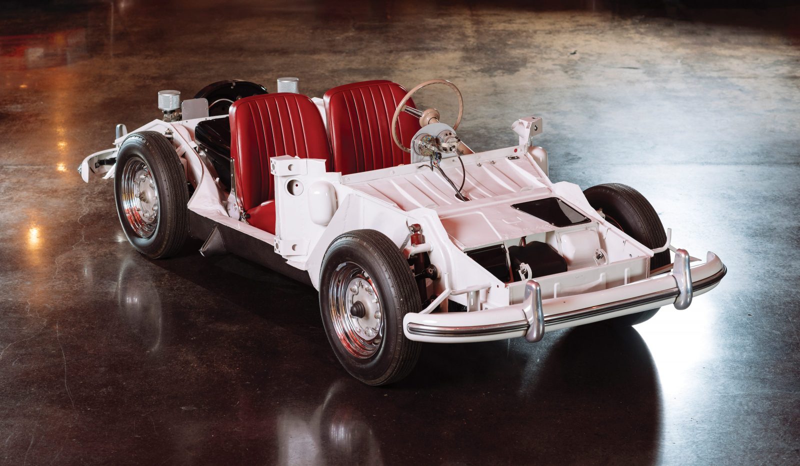 An Original 100 Driveable Porsche 356 A Training Chassis