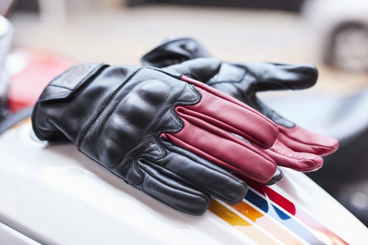 Return of the Cafe Racers x Fuel Motorcycles Victory Motorcycle Gloves 3