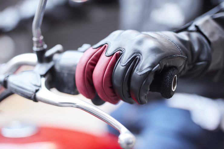 Return of the Cafe Racers x Fuel Motorcycles Victory Motorcycle Gloves 7