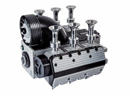 Super Veloce Porsche Engine Coffee Espresso Machine 1