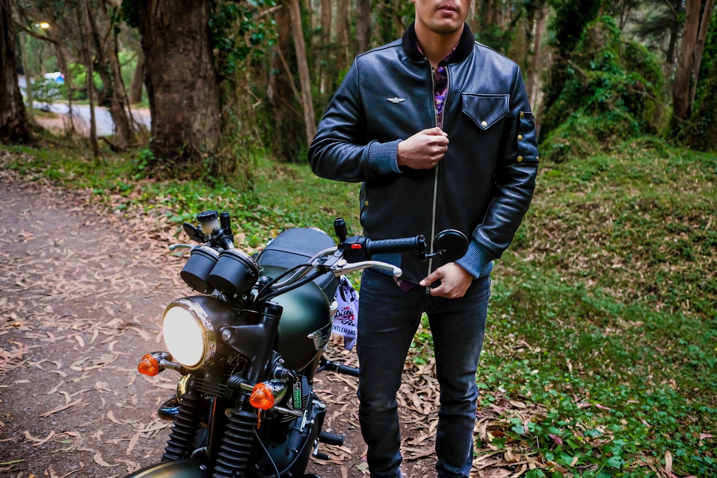 The Vaktare M G Aviator Jacket The Vaktare M G Aviator Jacket