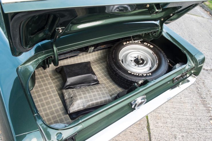 Ford Mustang Bullitt Trunk