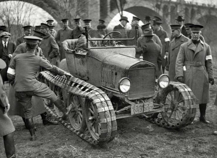 Ford Model T fulltrack World War 1