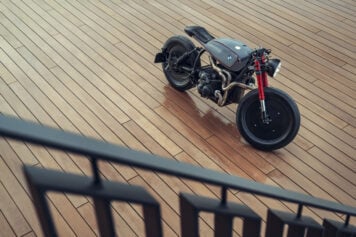 BMW R80 Cafe Racer Overhead