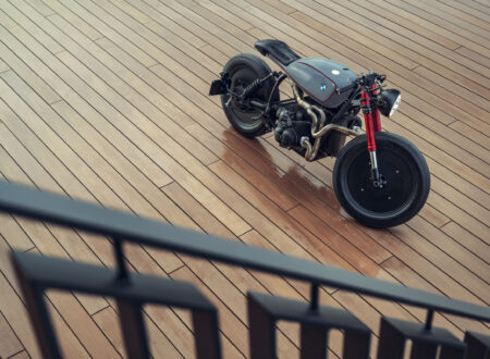 BMW R80 Cafe Racer Overhead