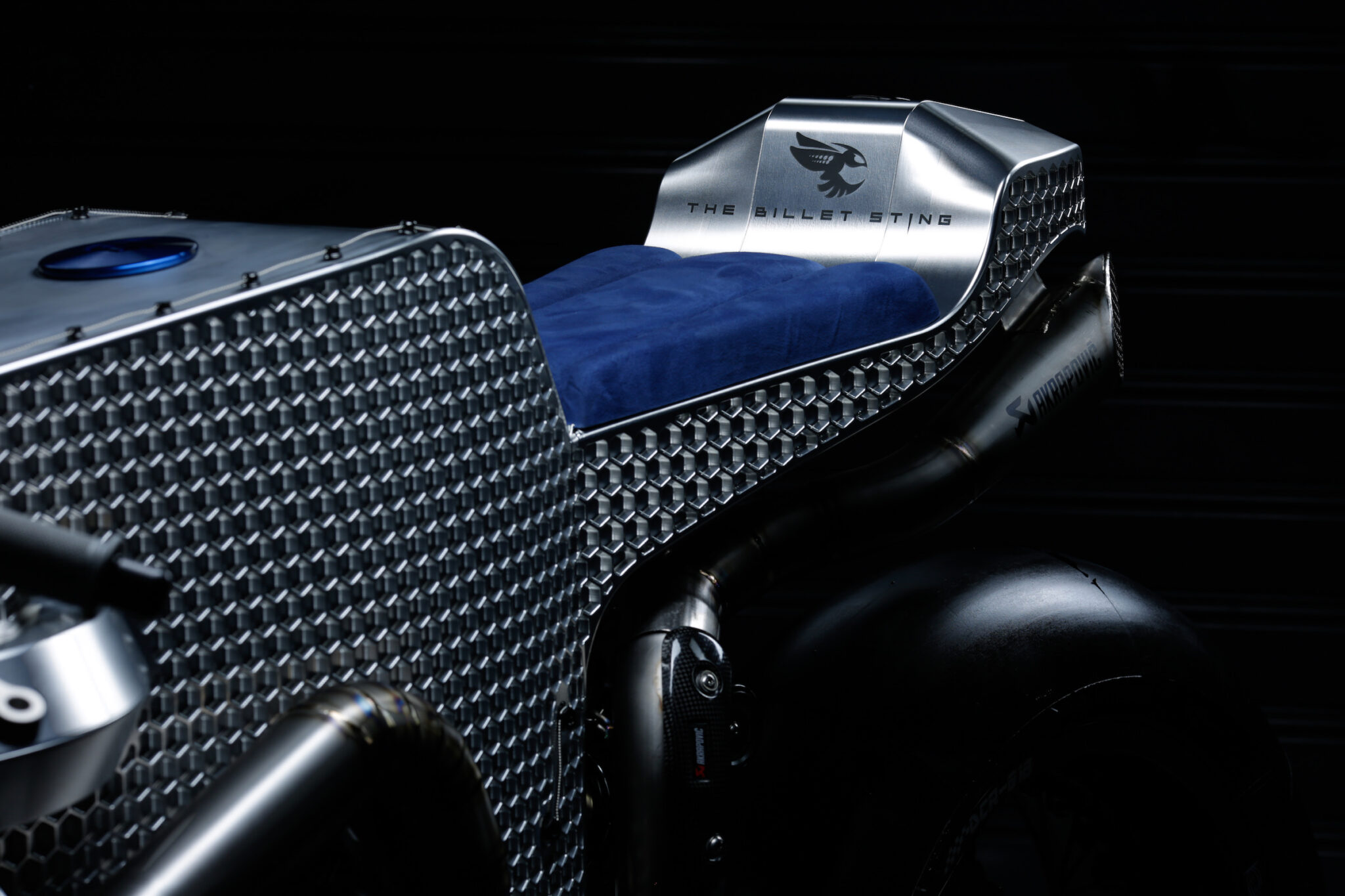 The Billet Sting - A Honeycomb Alloy Custom BMW R nineT