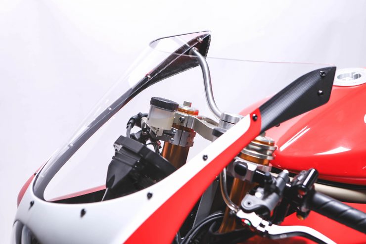 Custom Ducati Wind Deflector