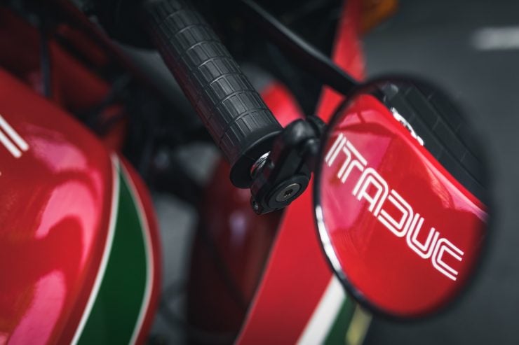 Ducati 900 Mike Hailwood Replica Badge Reflection