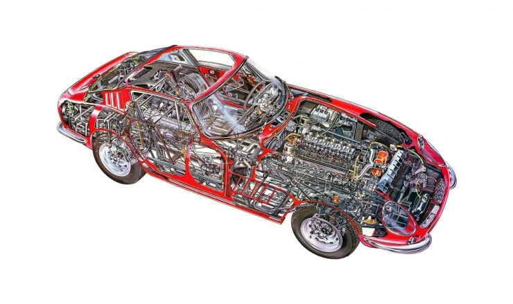 Ferrari 275 GTB Cutaway