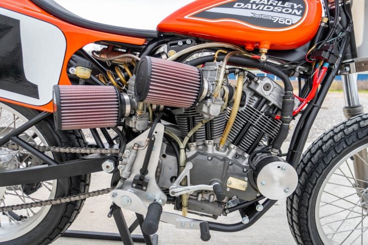 Harley-Davidson XR-750 V-twin Engine