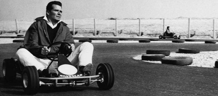 James Garner Go Kart