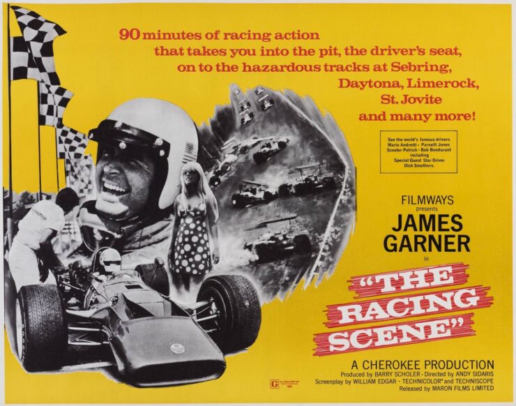 The Racing Scene - Featuring James Garner Poster