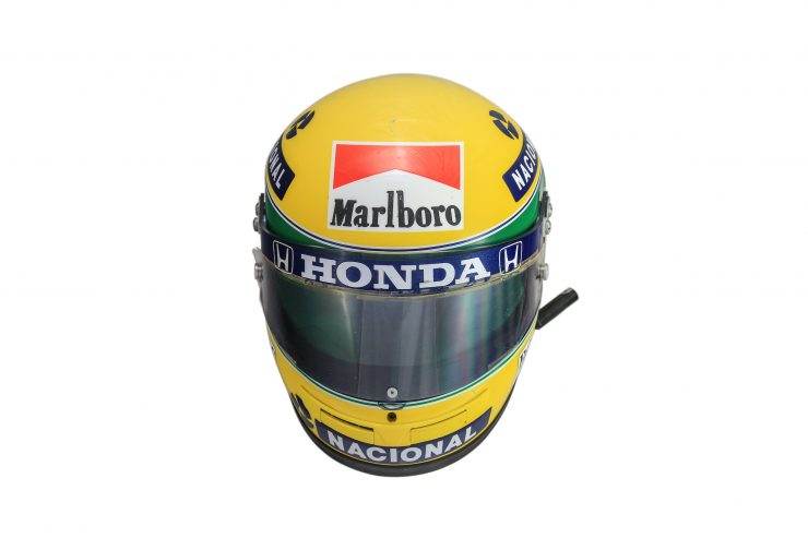 Ayrton-Senna-McLaren-Helmet Front