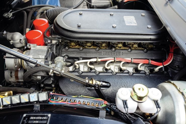 Ferrari 365 GTB 4 Daytona NART Spider Engine
