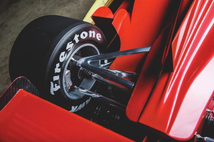 Indycar Wind Tunnel Car Model Rear Suspension