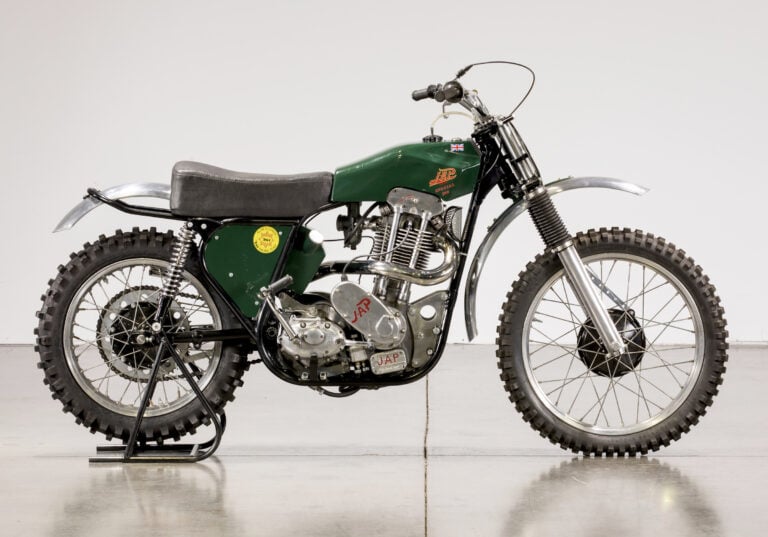 A Midget Car Engine Powered JAP BSA Husqvarna Motocross Racer 