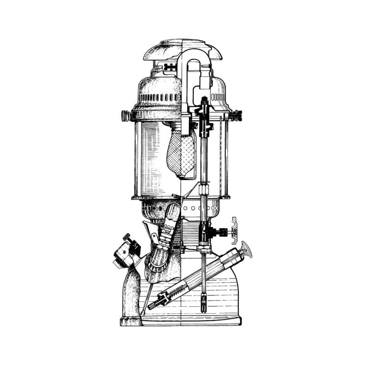 Petromax Lantern HK500 Inside