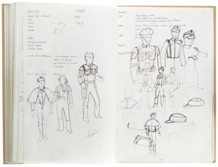 Star Wars Costume Design Sketch Book 10