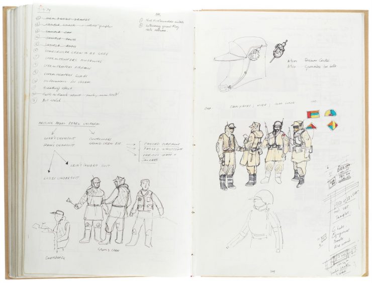 Star Wars Costume Design Sketch Book 11