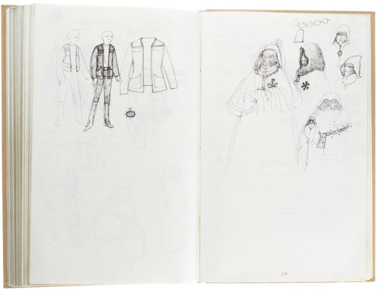 Star Wars Costume Design Sketch Book 2