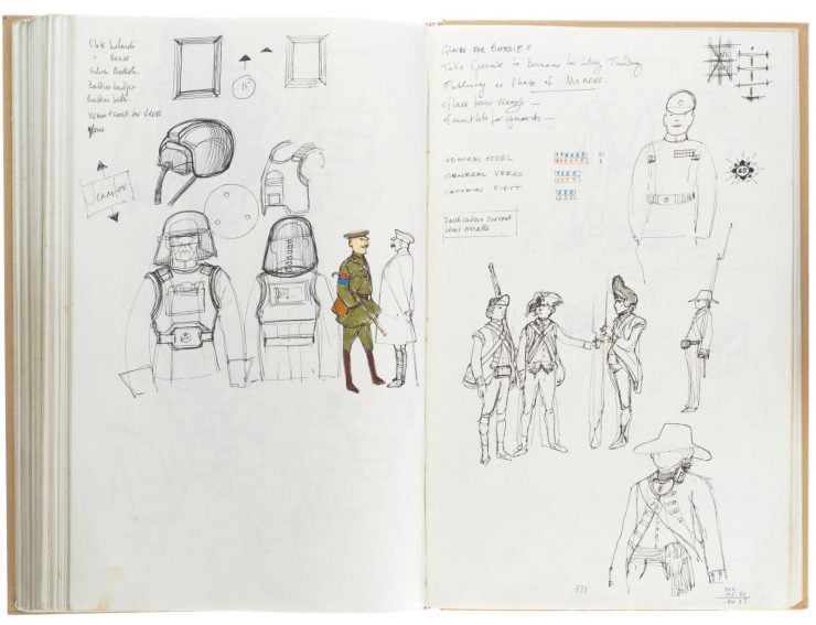 Star Wars Costume Design Sketch Book 5