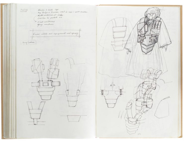 Star Wars Costume Design Sketch Book 6