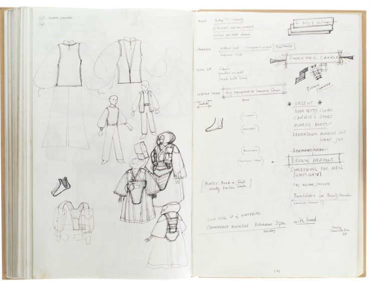 Star Wars Costume Design Sketch Book 7