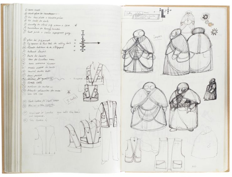 Star Wars Costume Design Sketch Book 8