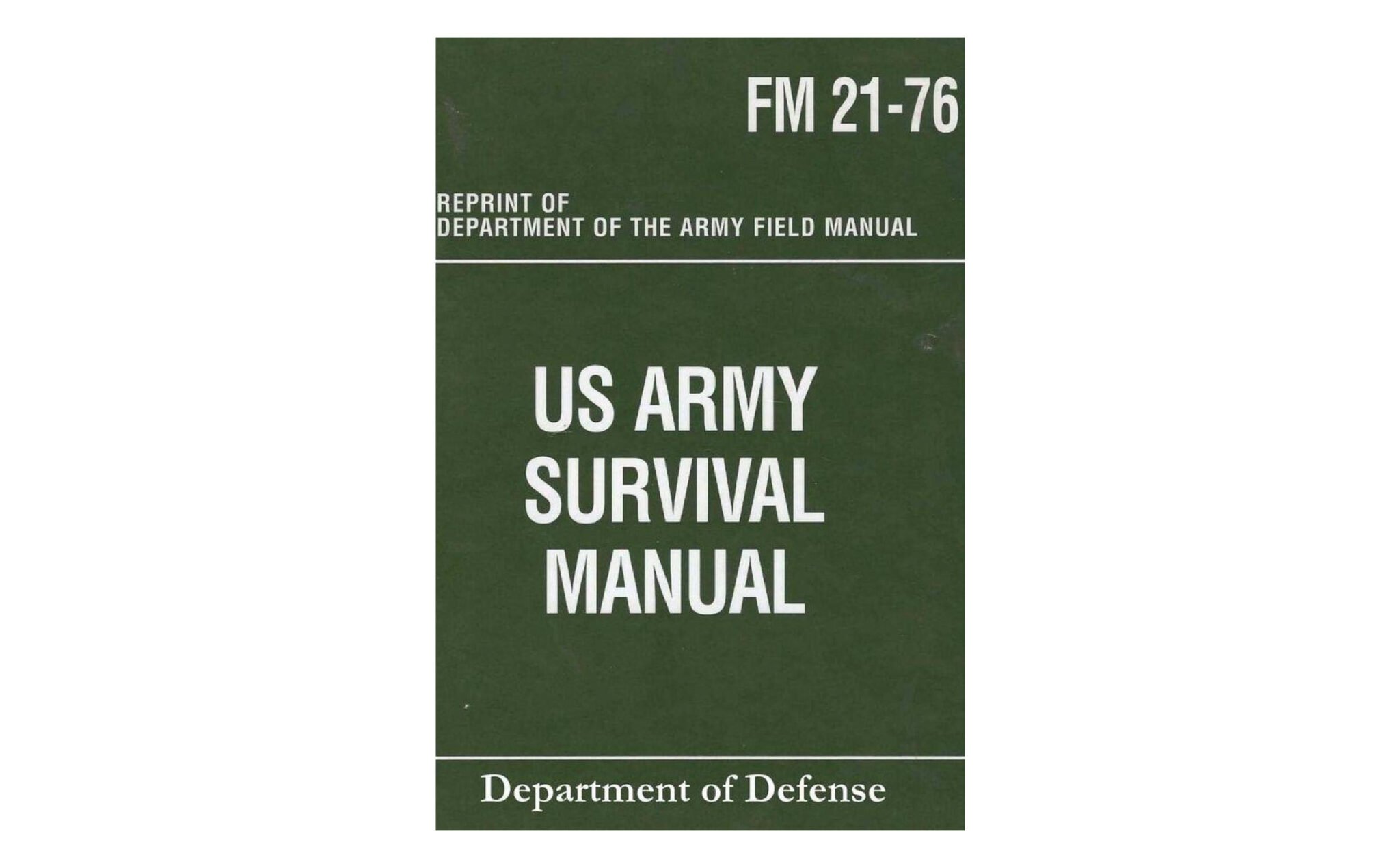 US Army Survival Manual: FM 21-76 - $9.95 USD