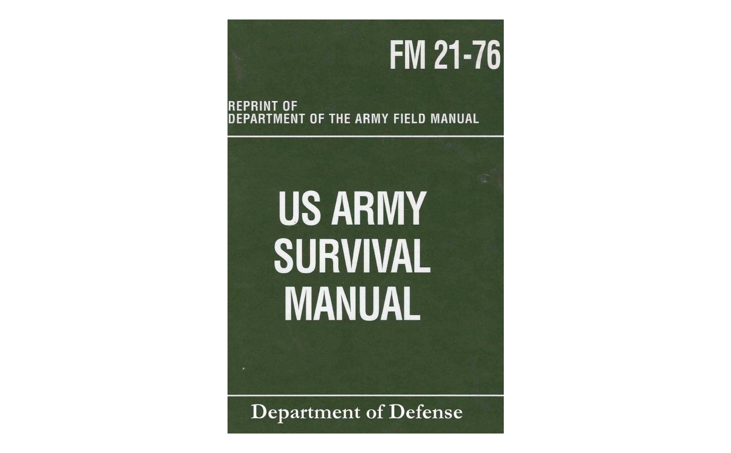 US Army Survival Manual FM 21-76