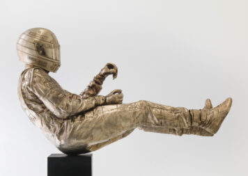 Ayrton Senna Sculpture Side