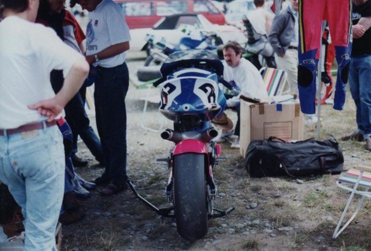 Britten V1000 Motorcycle On Track 1