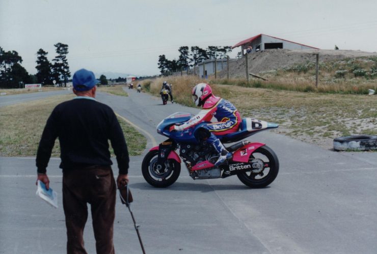 Britten V1000 Motorcycle On Track 4