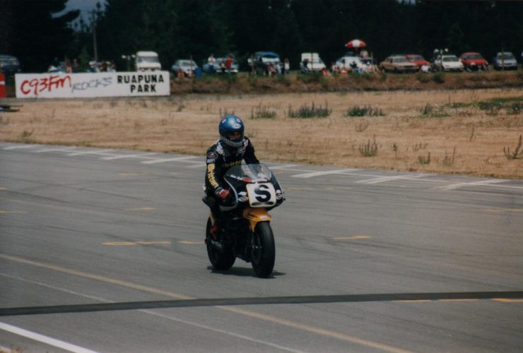 Britten V1000 Motorcycle On Track