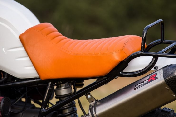 Custom BMW R1100 GS Seat