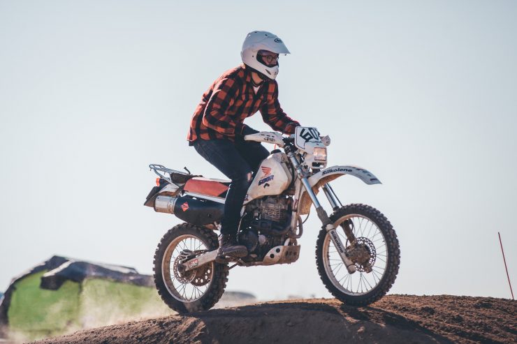 Desert Race Motorcycle