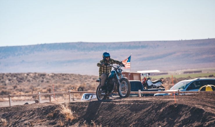 Desert Race Motorcycle